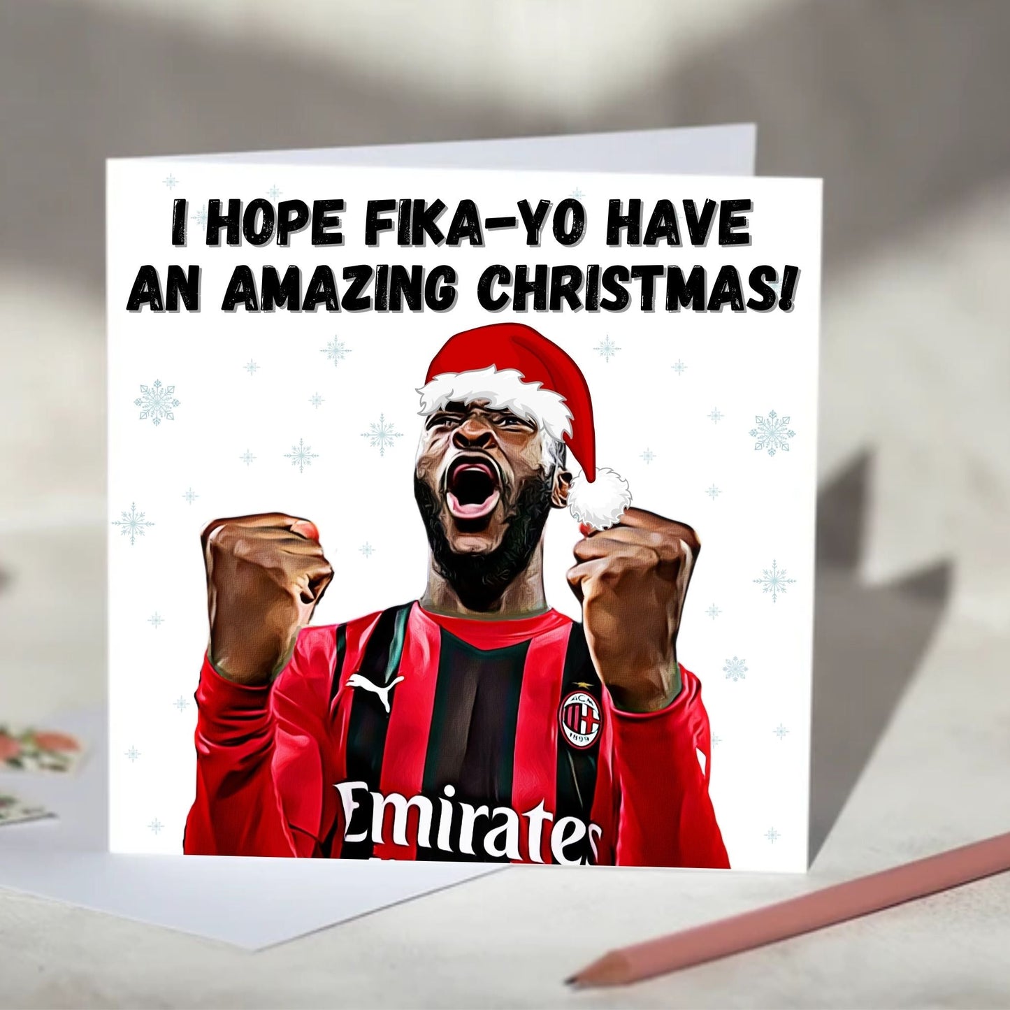 Fikayo Tomori Greeting Card - Birthday, Christmas Card