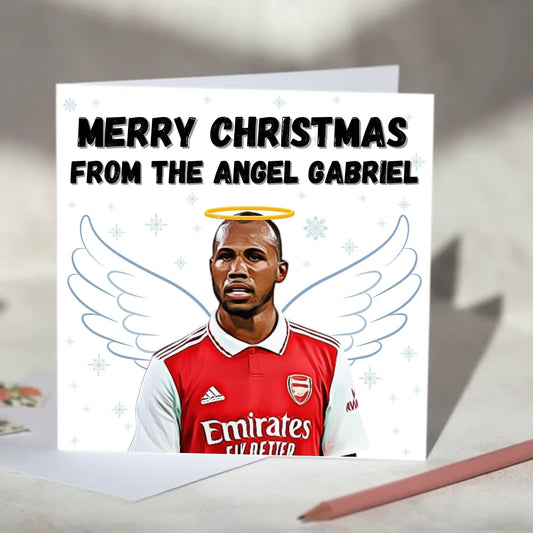 Gabriel Magalhaes Angel Gabriel Christmas Card