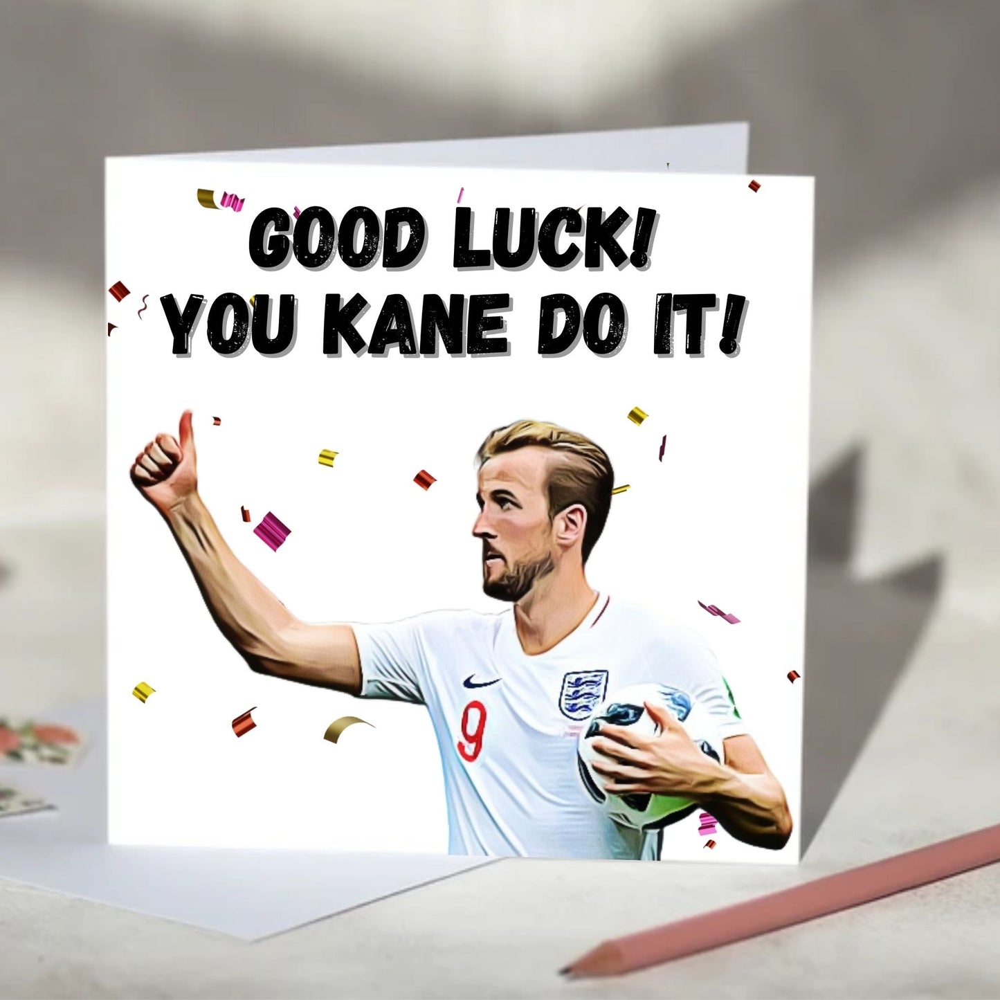 Harry Kane You Kane Do It Greeting Card