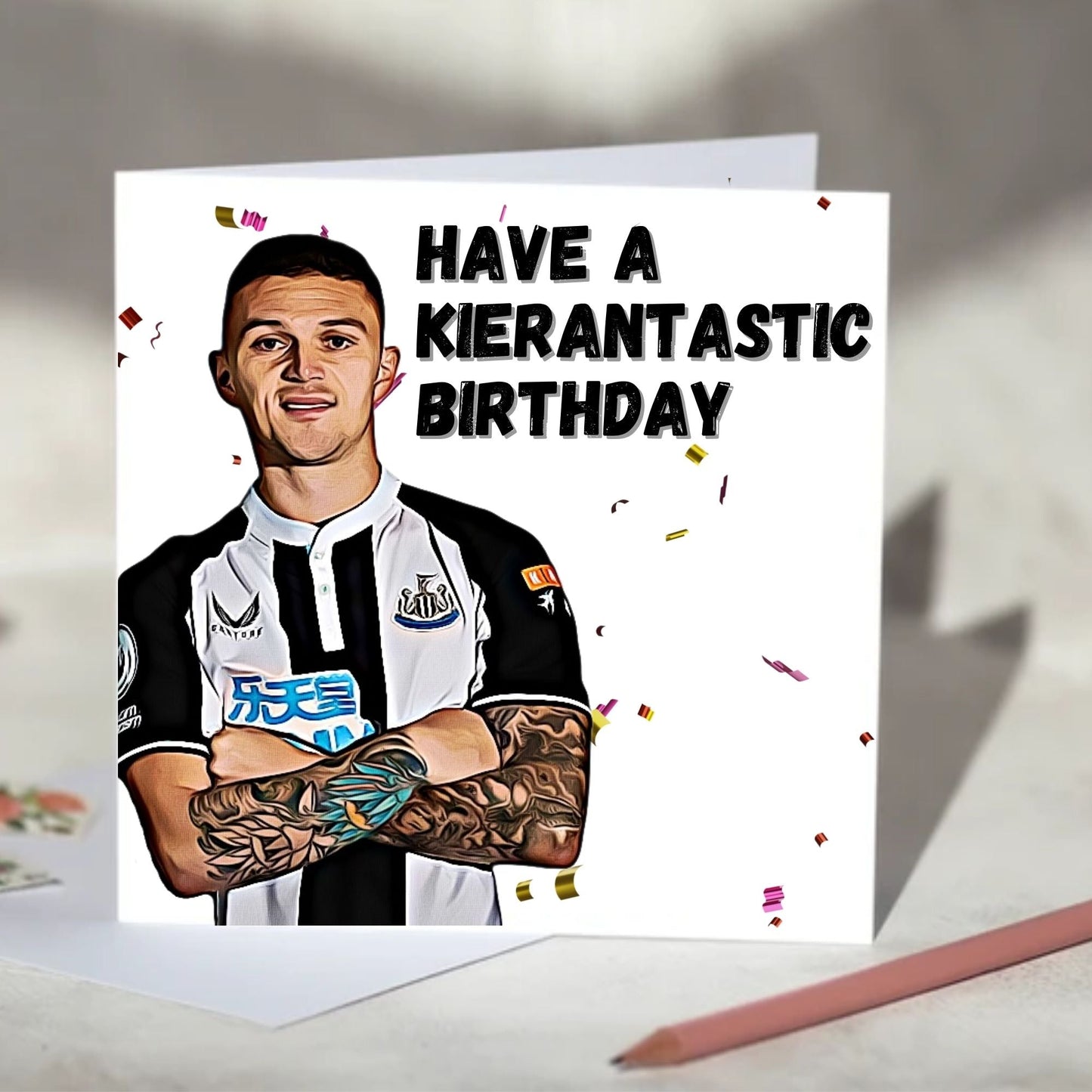 Kieran Trippier Greeting Card - Birthday, Christmas Card