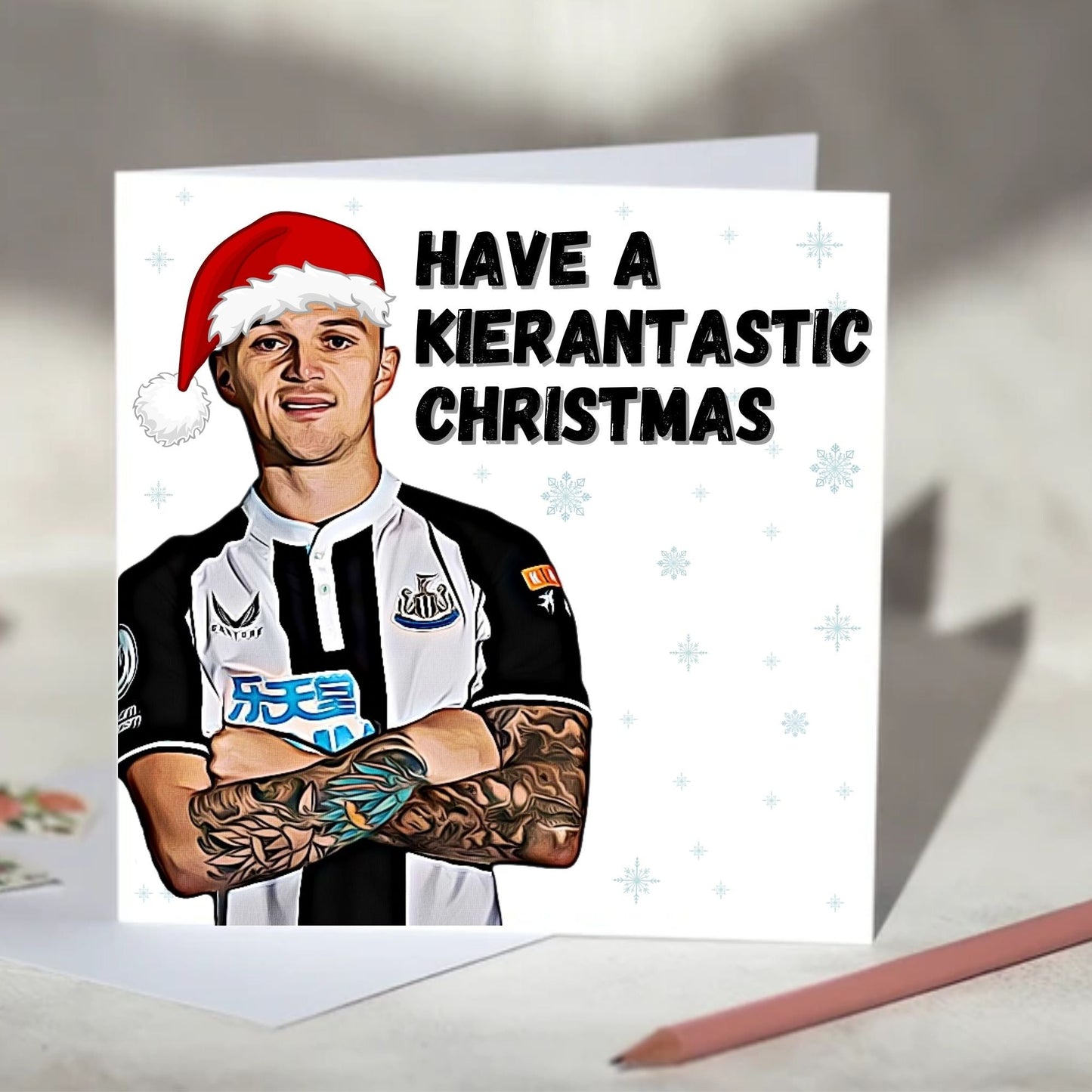 Kieran Trippier Greeting Card - Birthday, Christmas Card