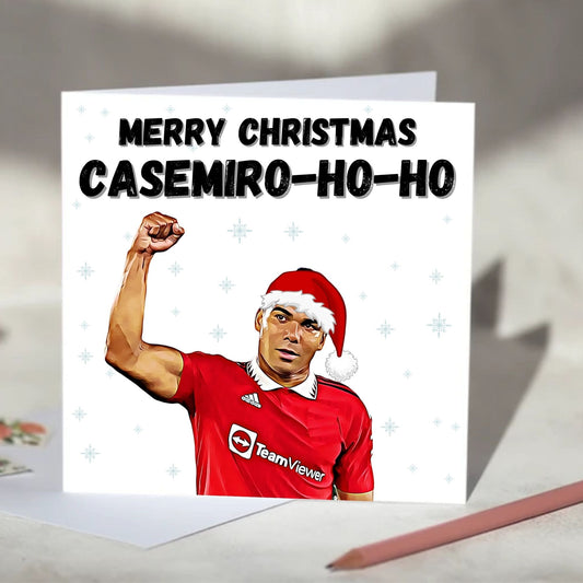 Casemiro Ho-Ho-Ho Christmas Card