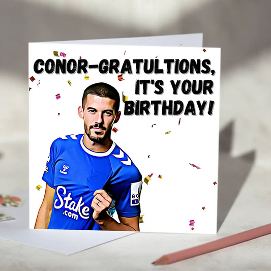 Conor Coady Congratulations Card