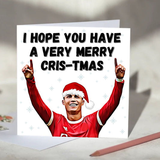 Cristiano Ronaldo A Very Merry Christmas Card