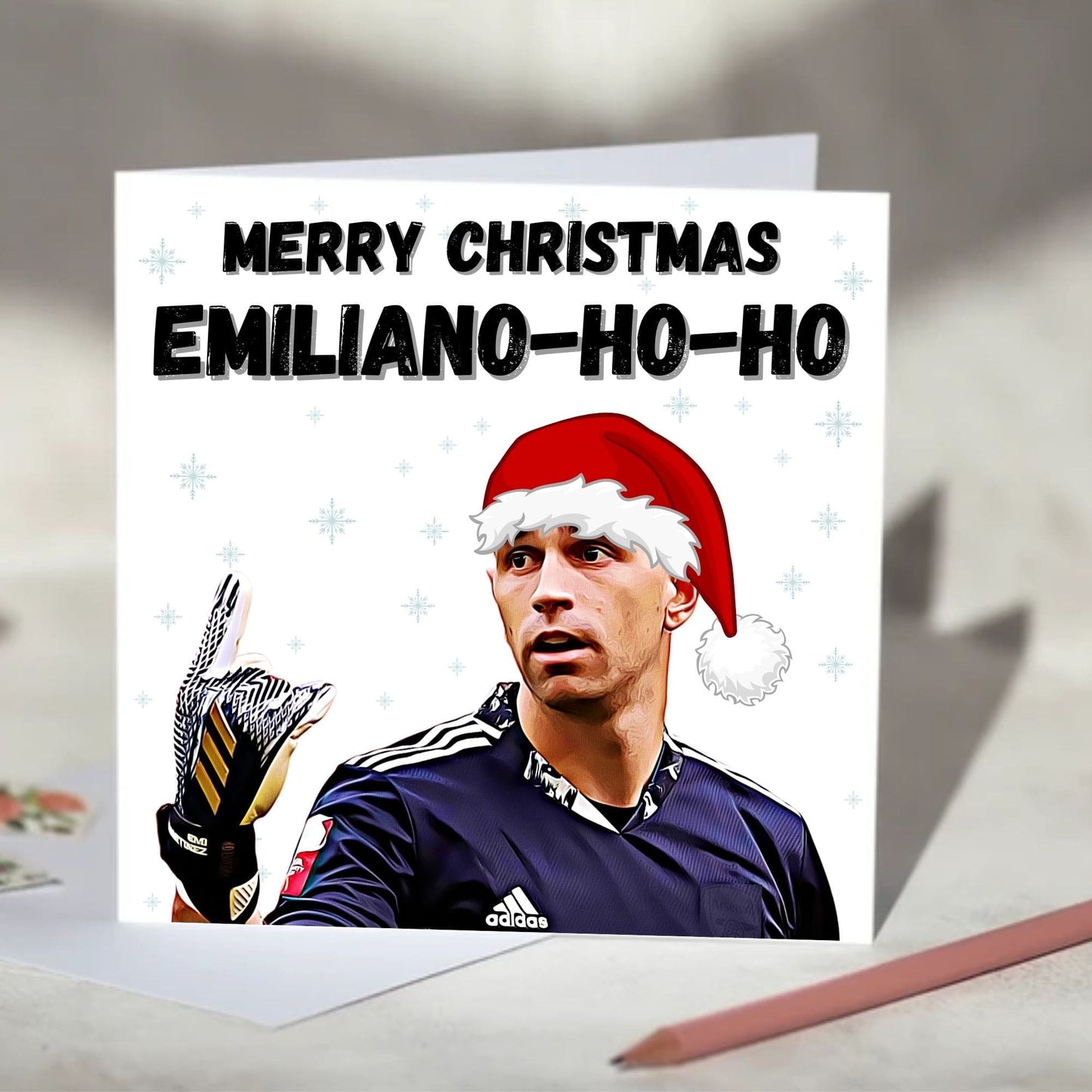 Emiliano Martinez Football Christmas Card