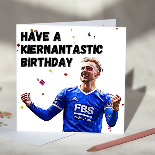 Kiernan Dewsbury-Hall Kiernantastic Birthday, Christmas Card