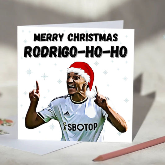 Rodrigo Football Christmas Card