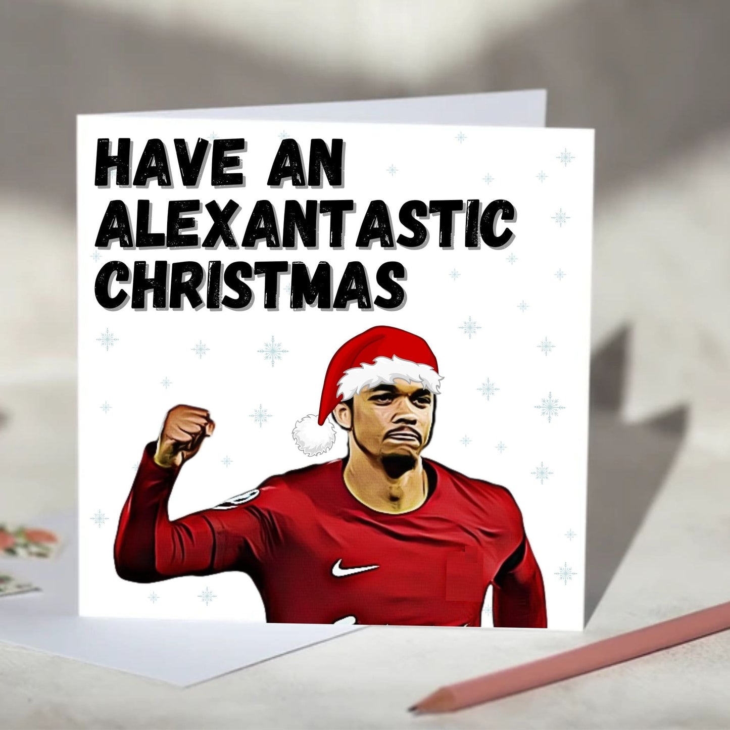 Trent Alexander-Arnold Football Birthday, Christmas Card