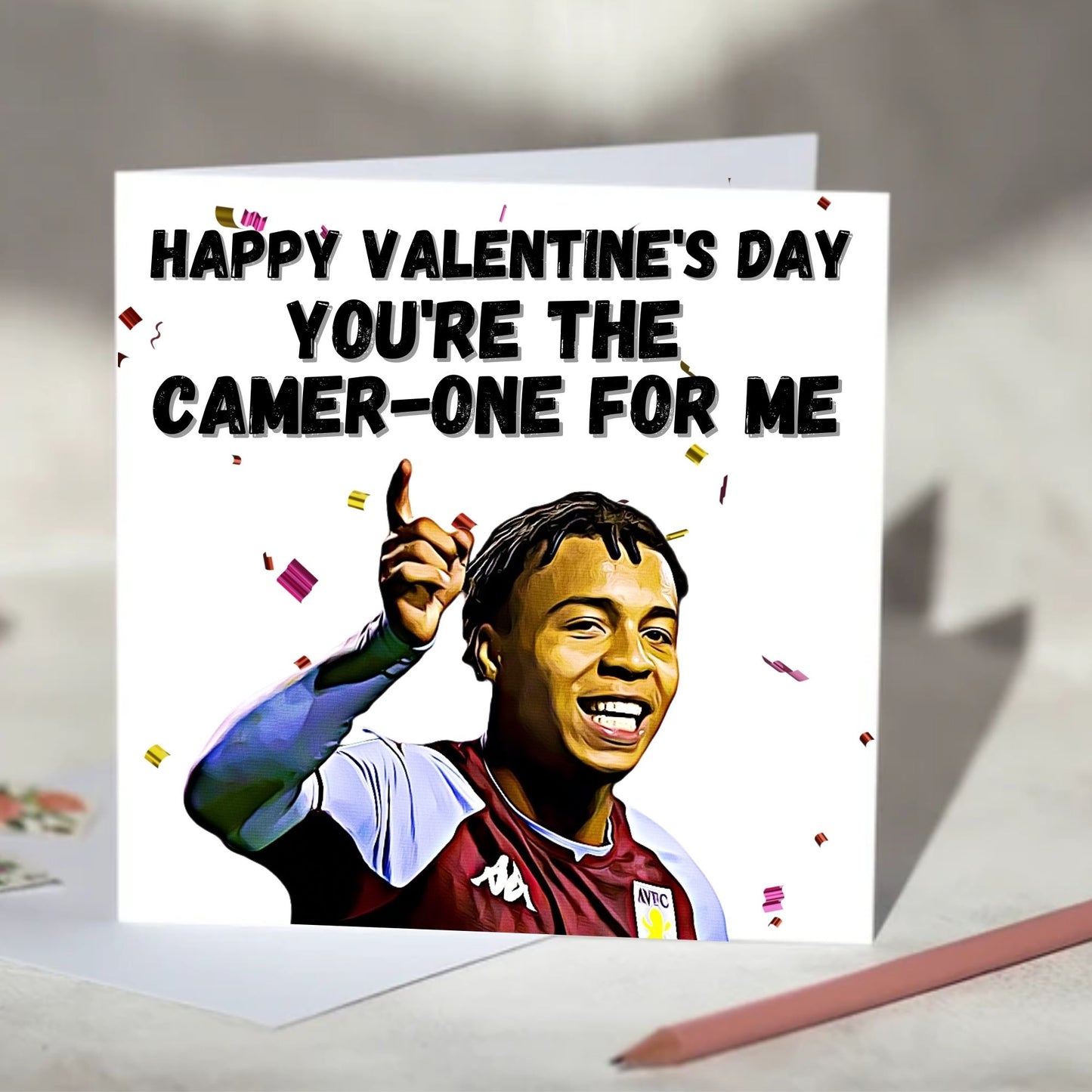 Cameron Archer You're the Camer-one for Me Card