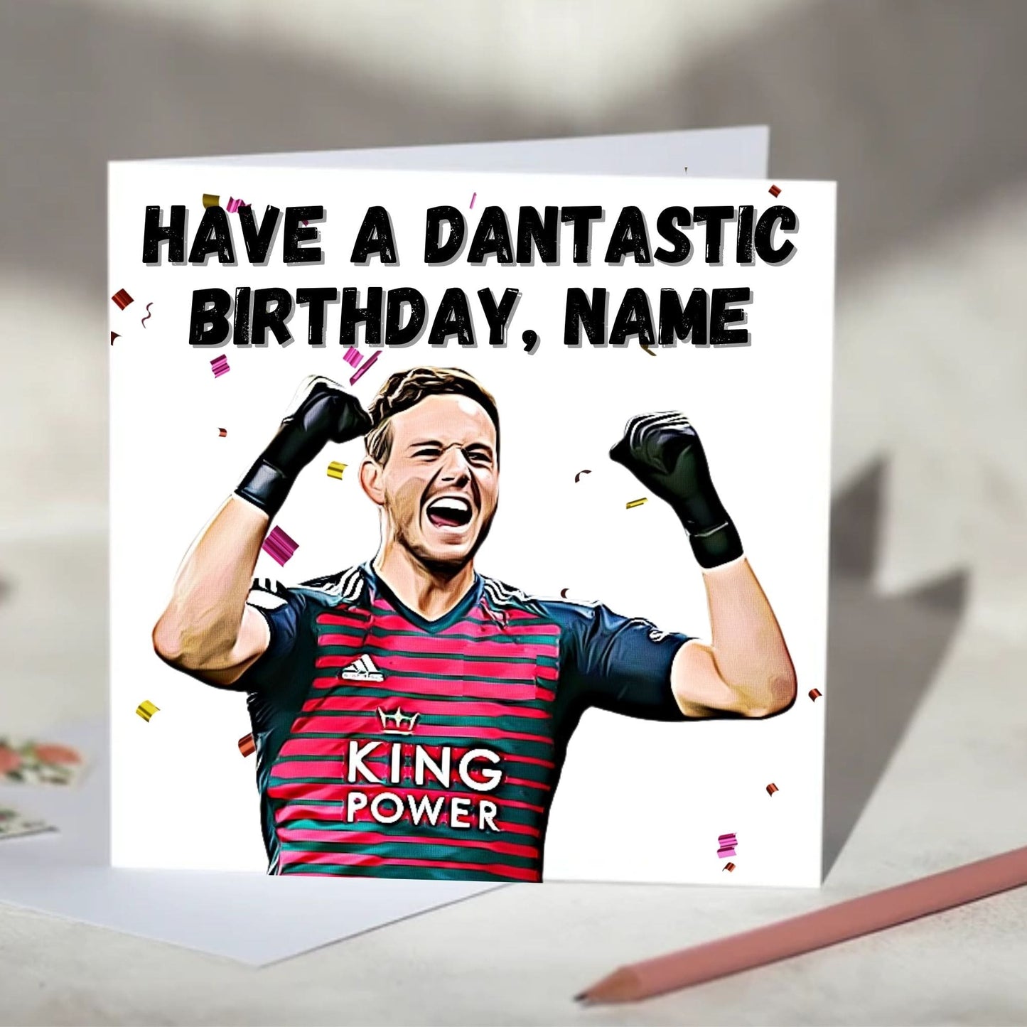 Danny Ward Dantastic Birthday, Christmas Card