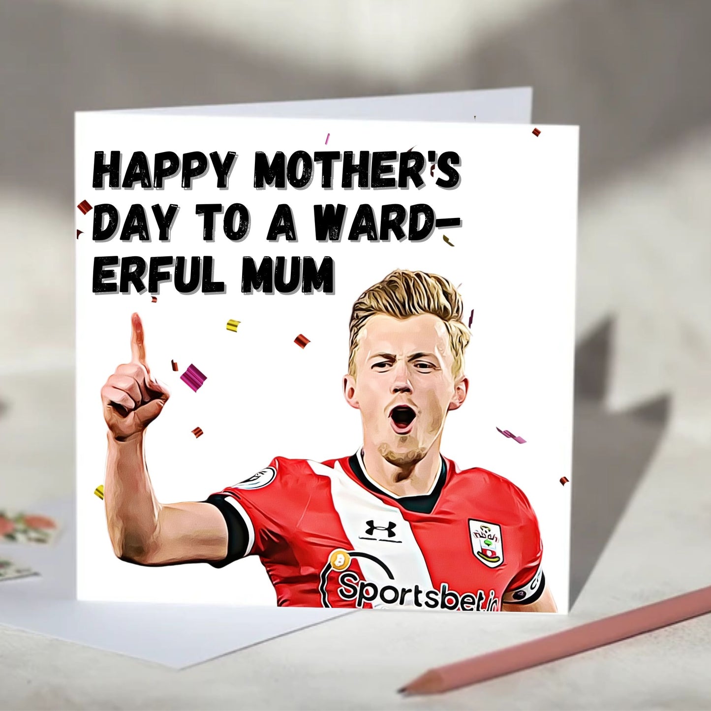 James Ward- 'Warderful' Greeting Card - Anniversary, Valentine's Day, Mother's Day, Father's Day Card