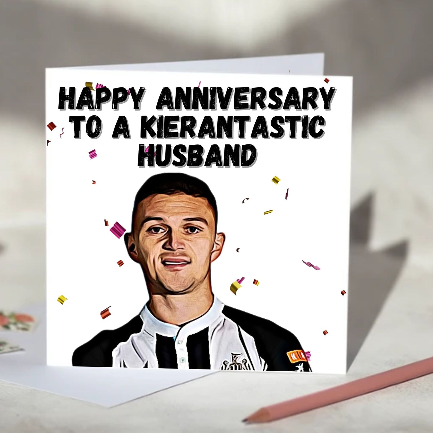 Kieran Trippier Greeting Card - Father's Day, Mother's Day, Valentine's Day, Anniversary Card