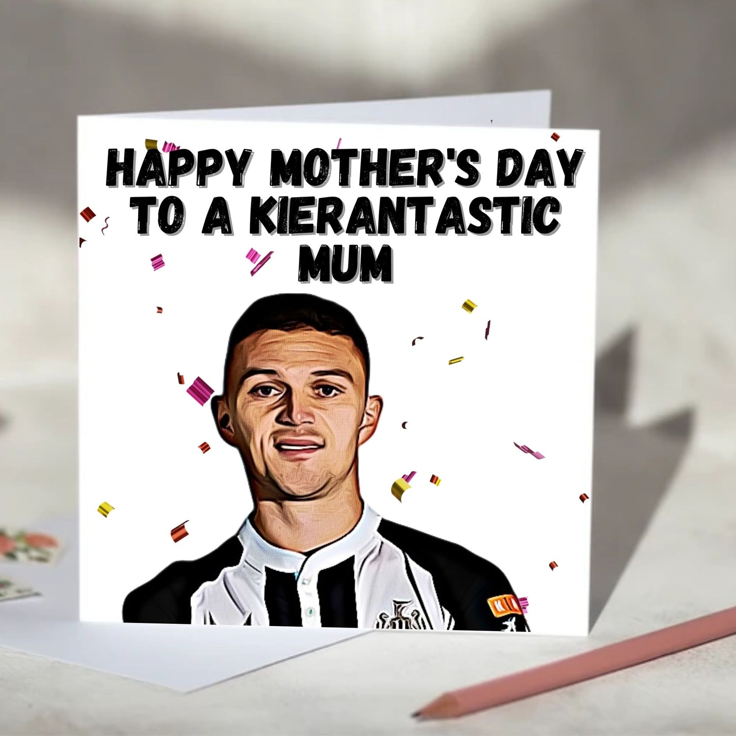 Kieran Trippier Greeting Card - Father's Day, Mother's Day, Valentine's Day, Anniversary Card