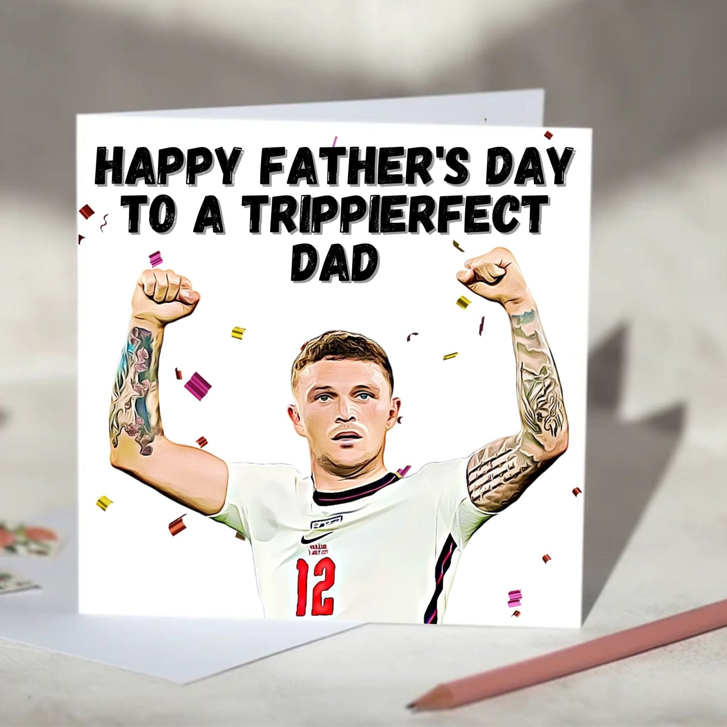 Kieran Trippier Perfect Greeting Card - Anniversary, Valentine's Day, Father's Day, Mother's Day Card