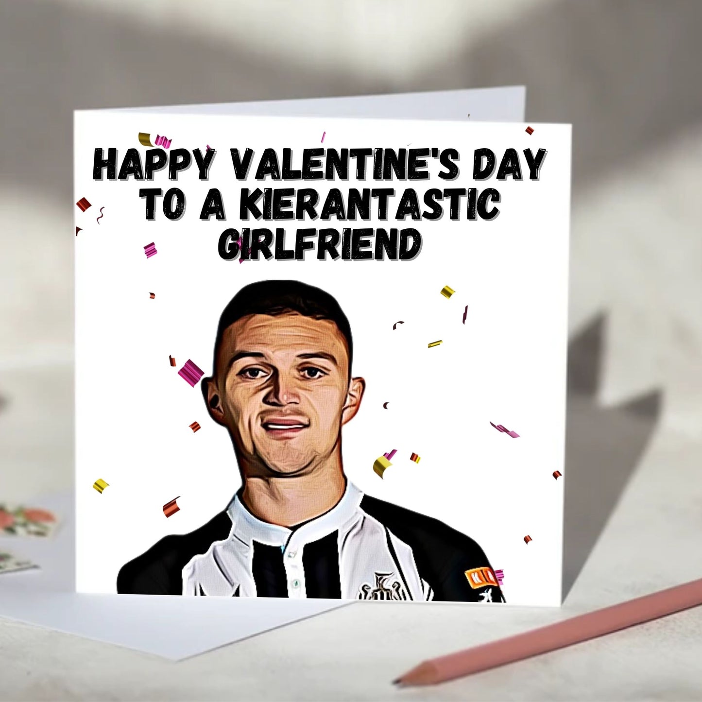 Kieran Trippier Greeting Card - Father's Day, Mother's Day, Valentine's Day, Anniversary Card