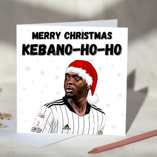 Neeskens Kebano Football Christmas Card