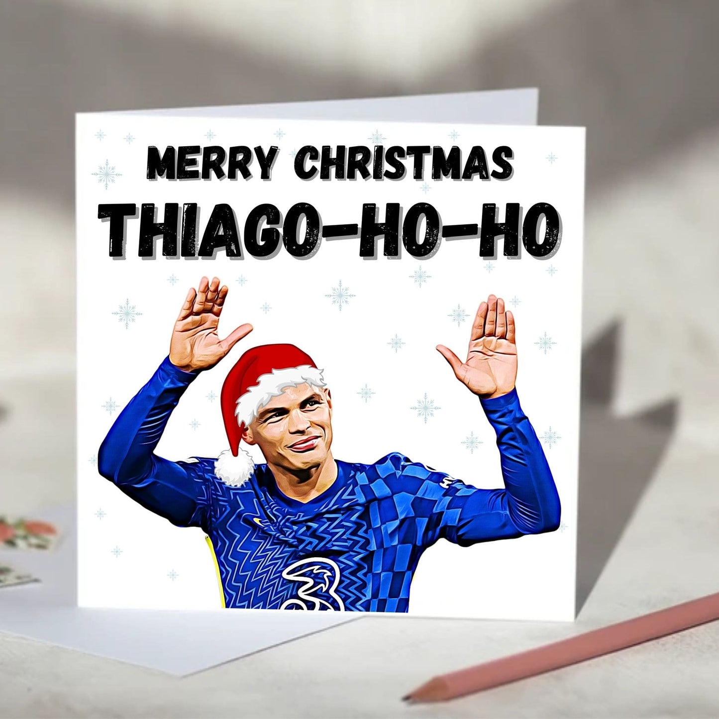 Thiago Silva Christmas Card